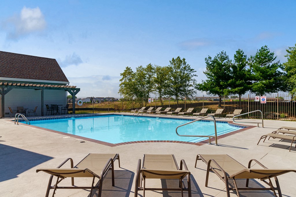 the swimming pool at the resort at governors crossing