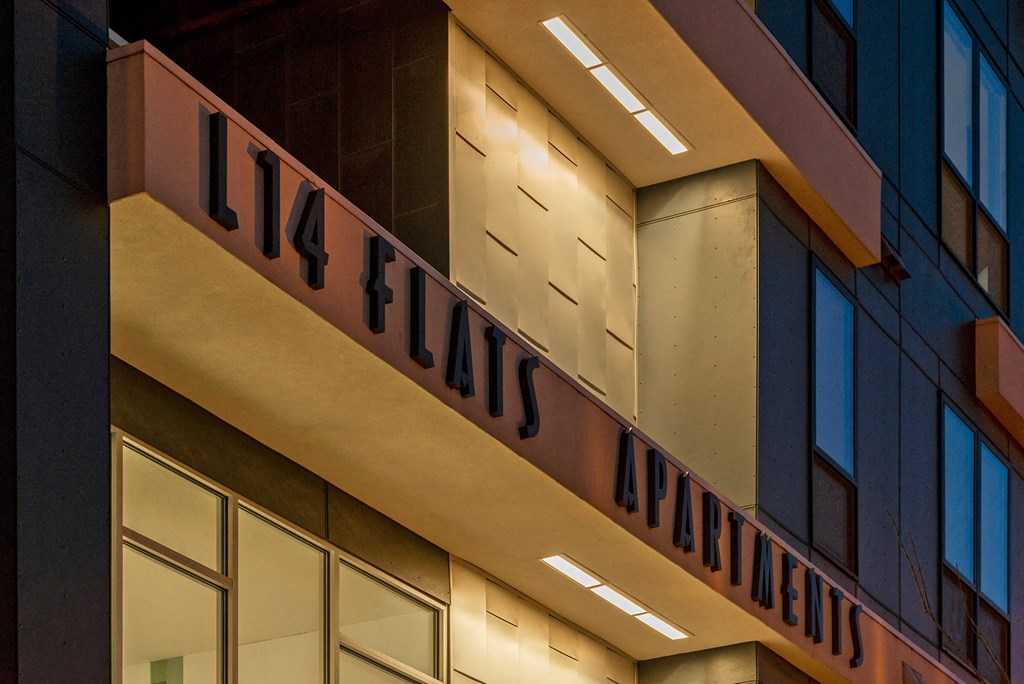 the facade of a building with the name of the hospital on it