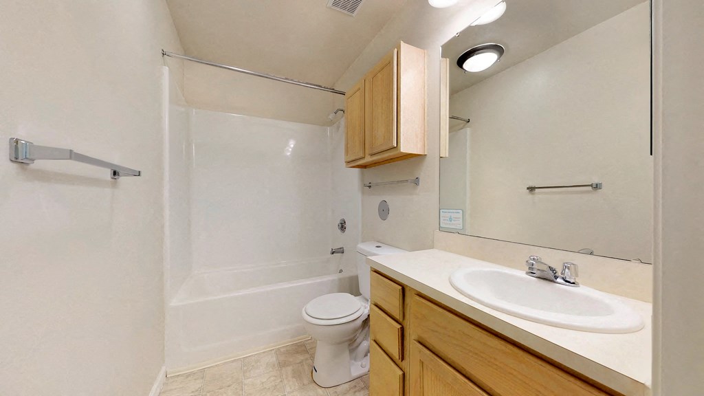 a bathroom with a sink toilet and a shower