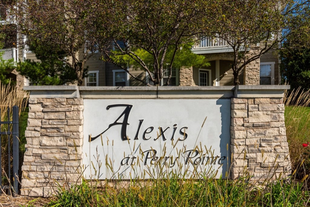 sign in front of a house