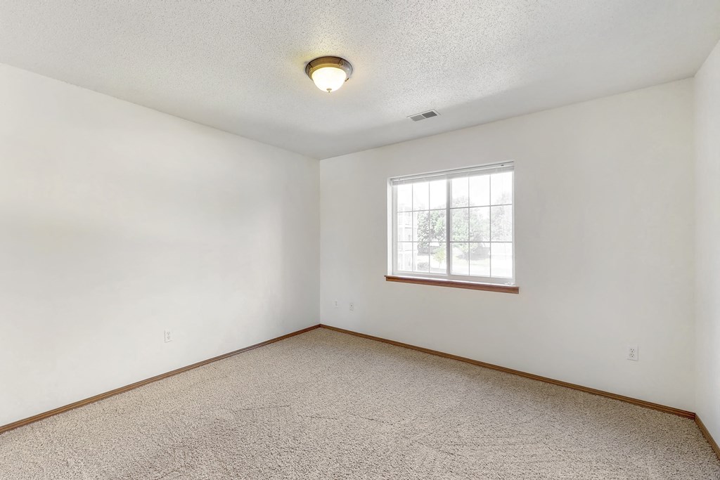 the living room is clean and ready for us to use