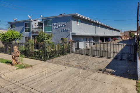 The Island apartment complex is located at 2828.