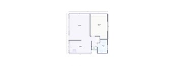 this is a floor plan of a house with roommates