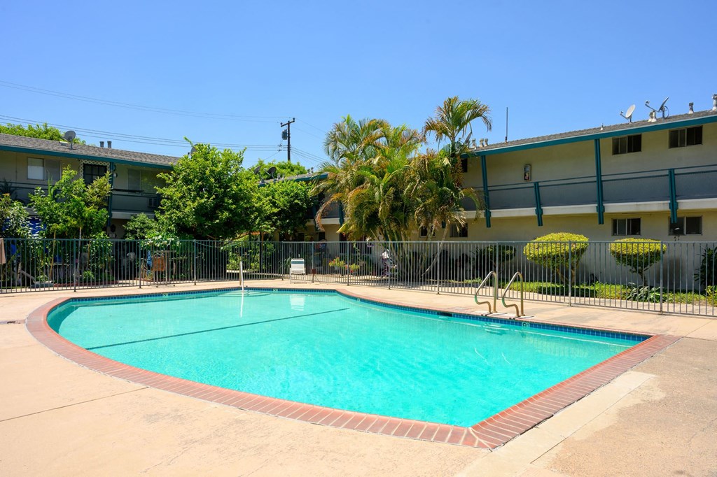 Swimming Pool at Fashion Lane Apts, El Monte