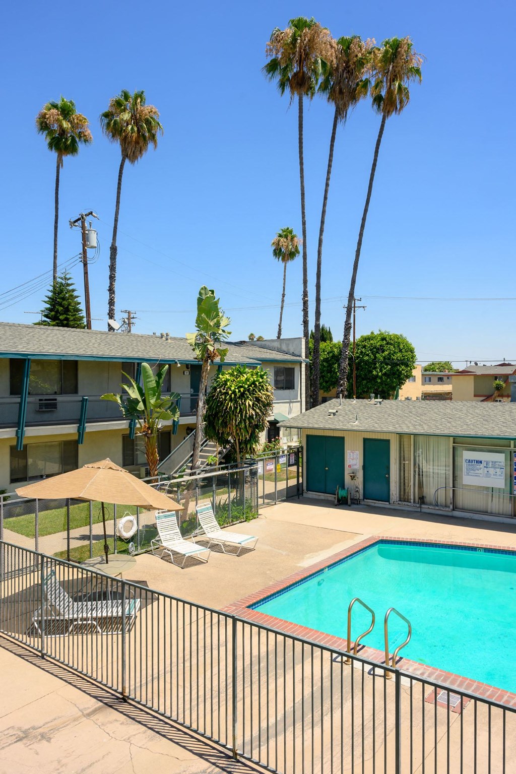 Swimming Pool at Fashion Lane Apts, El Monte