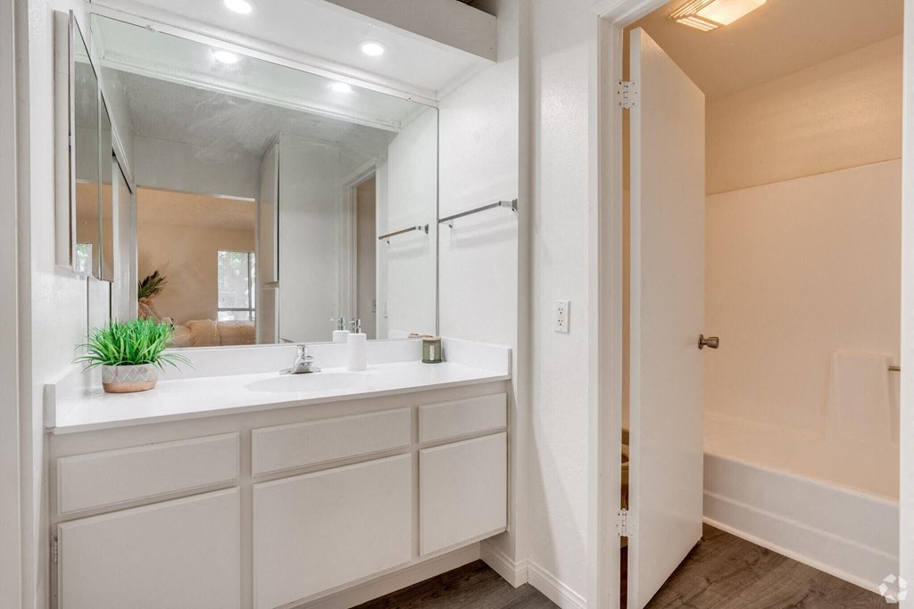 Bathroom With Bathtub at Alosta Place, Azusa, California