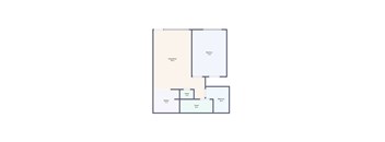 Floor plan at La Puente Garden Apts, La Puente, CA 91744