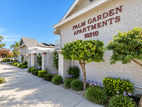 Palm Garden Apartments is a building with apartments numbered 10310.