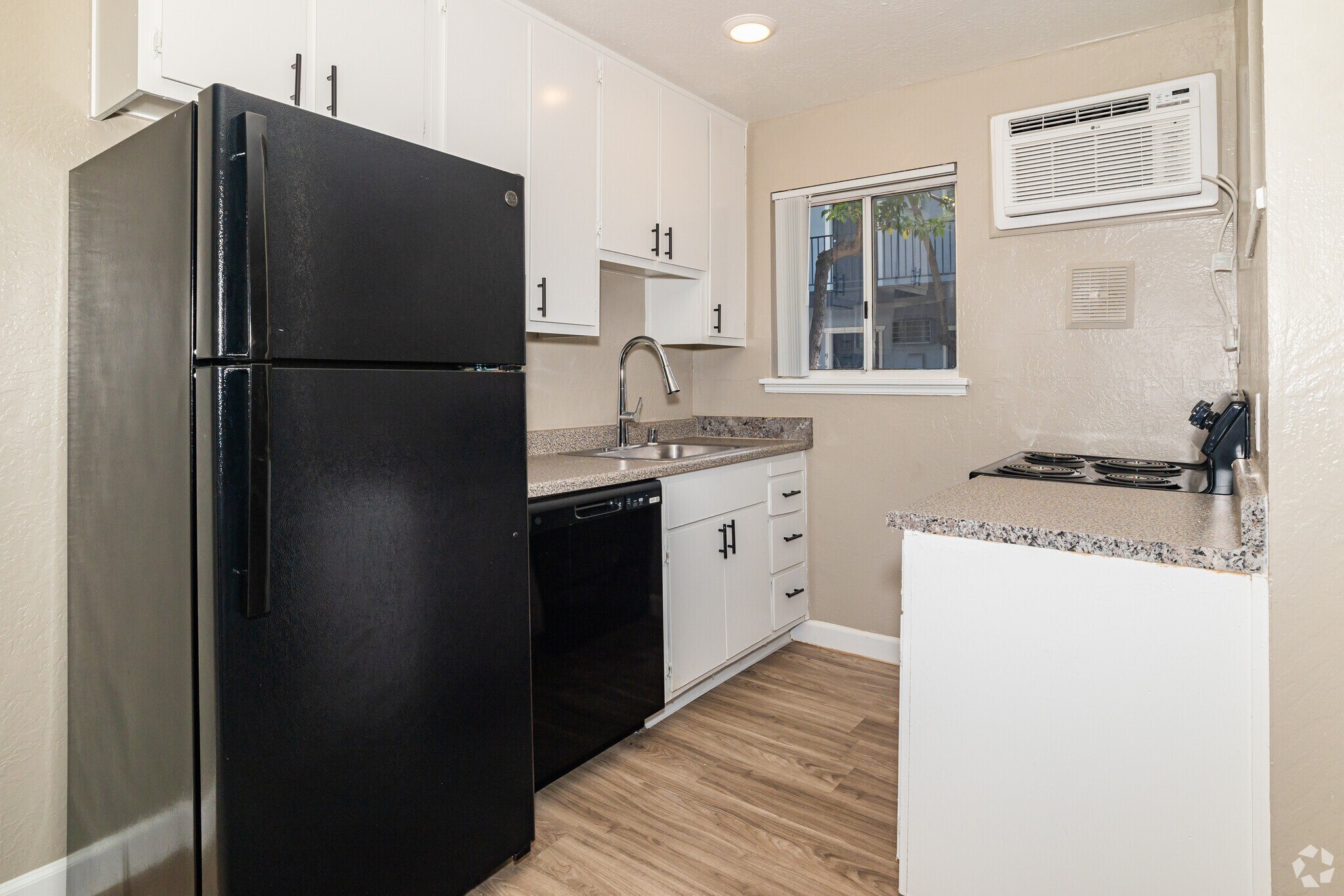 Equipped kitchen at The Quarter, Carmichael
