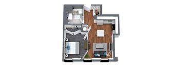 The Commonwealth - One Bedroom apartment