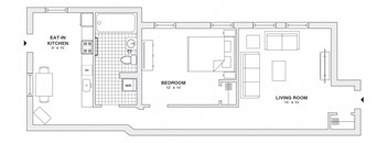 228 E Hanover - One Bedroom