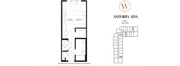 Astoria ADA Floor Plan at The Whitley, Minnesota, 55101