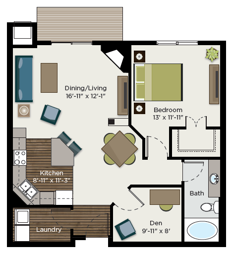Davern Floor Plan at The Communities of River Crossing, Saint Paul, 55116