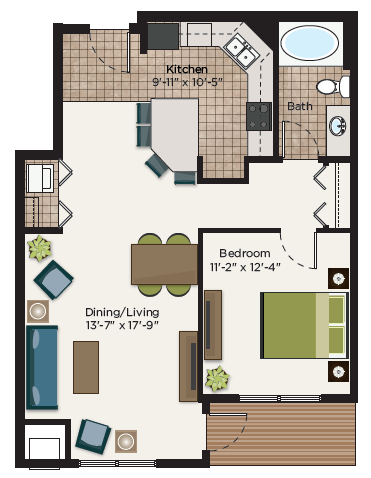 Madison Floor Plan at The Communities of River Crossing, Saint Paul, 55116