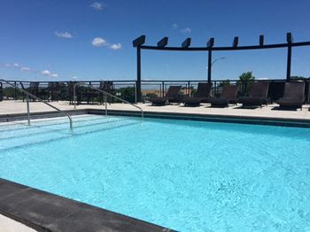 Outdoor Pool at The Flats at Cedar Grove, Eagan, Minnesota
