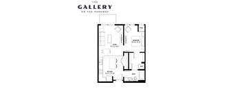 The Cru the gallery Floor Plan at The Gallery Apartments, Burnsville