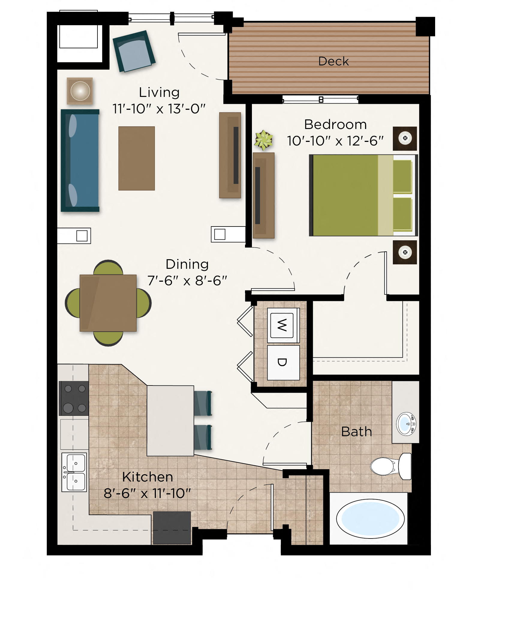 The Minnehaha Floor Plan at The Communities of River Crossing, Saint Paul, 55116