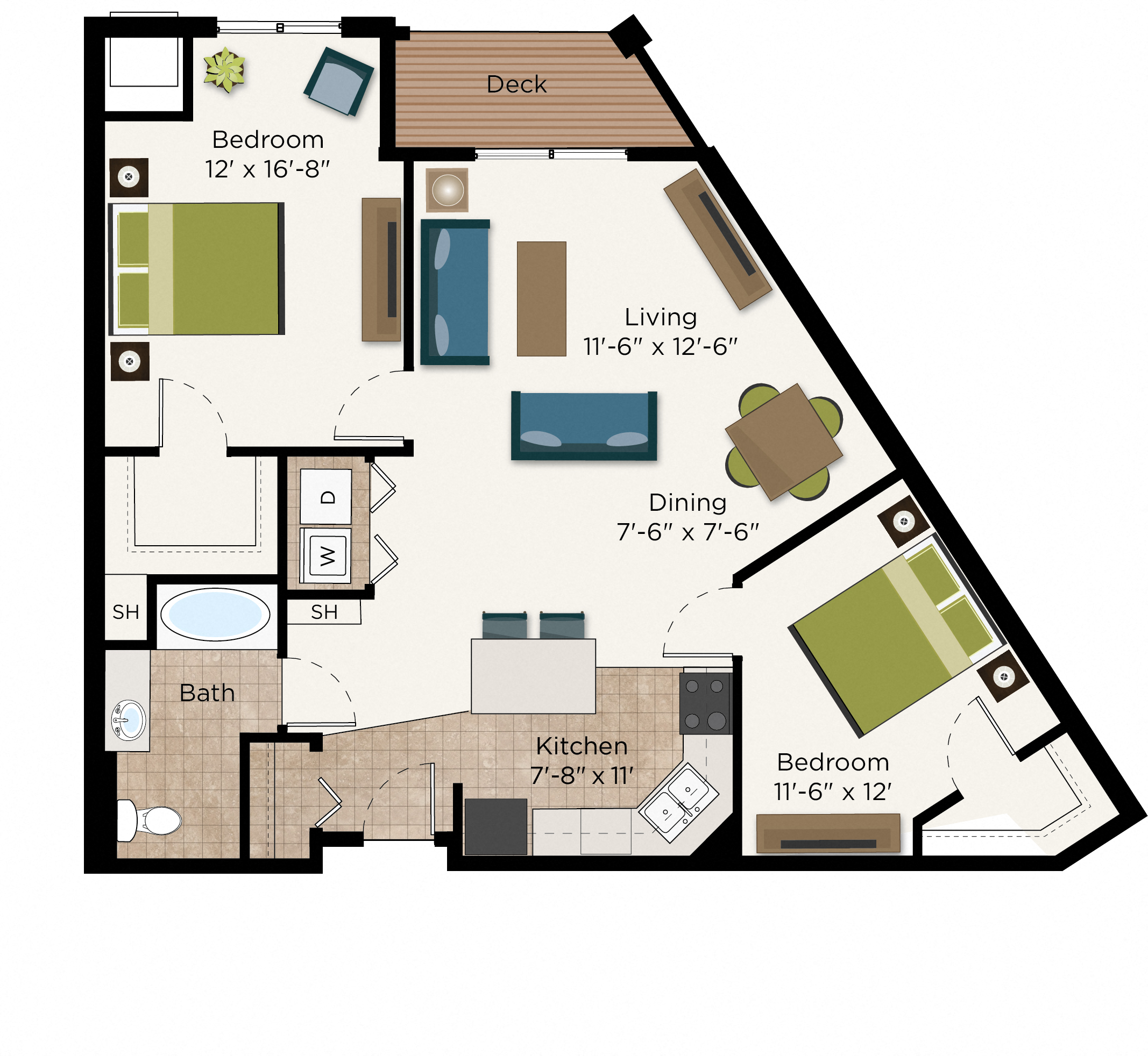The Selby Floor Plan at The Communities of River Crossing, Saint Paul, MN