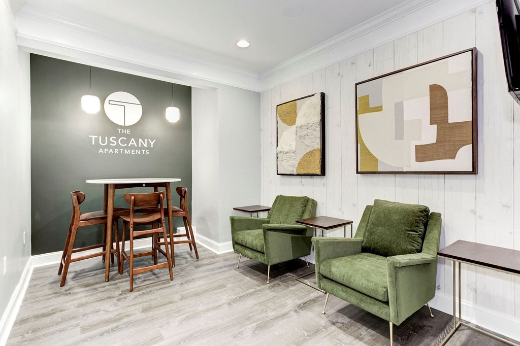 Living And Dining at The Tuscany, Alexandria, VA