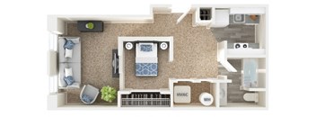 a floor plan of the laurelwood apartments