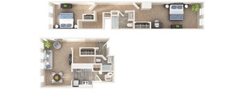 a floor plan of the crossings at carlsbad apartments