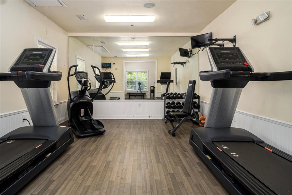 Gym at Puller Place Apartments, Jacksonville