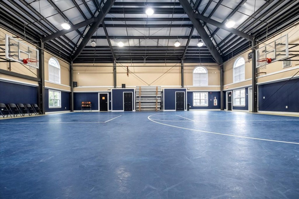 Indoor Basketball Court at Puller Place Apartments, Jacksonville, North Carolina