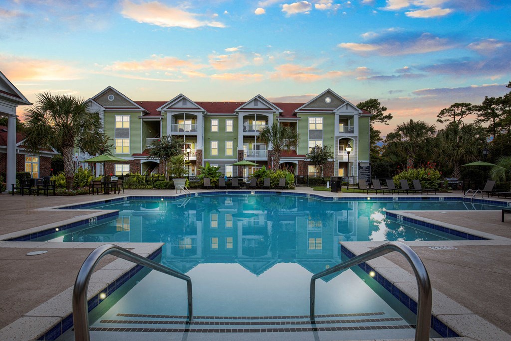 Swimming pool area at Breakers Point, Myrtle Beach, 29579
