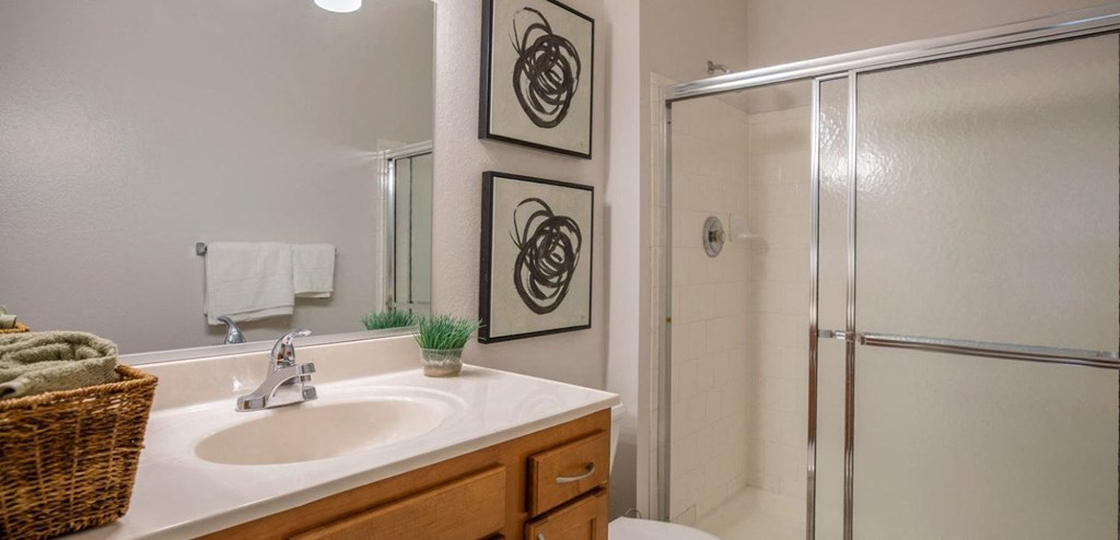 Bathroom at The Morgan Apartment Homes, North Bethesda, MD, 20852