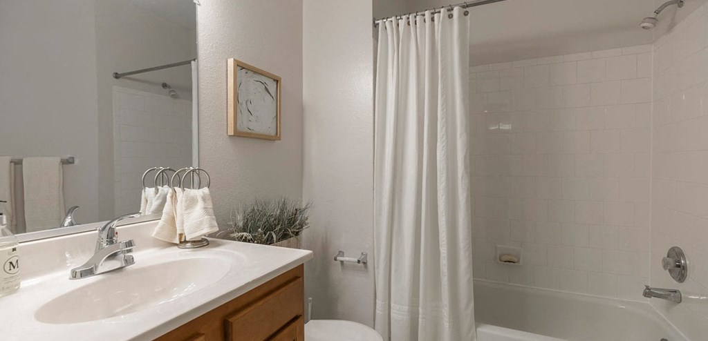 Bathroom AREA at The Morgan Apartment Homes, North Bethesda, MD
