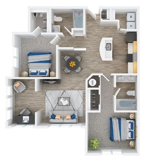 1 bed 1 bath C at Breakers Point, South Carolina