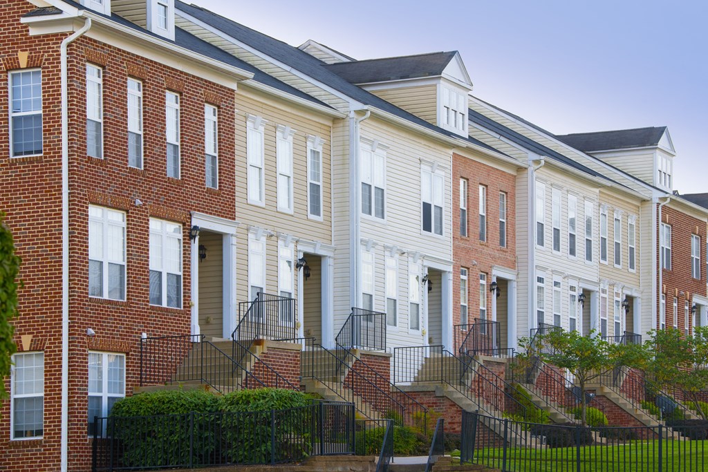 View of building at Townes at Village Center, Reisterstown, 21136