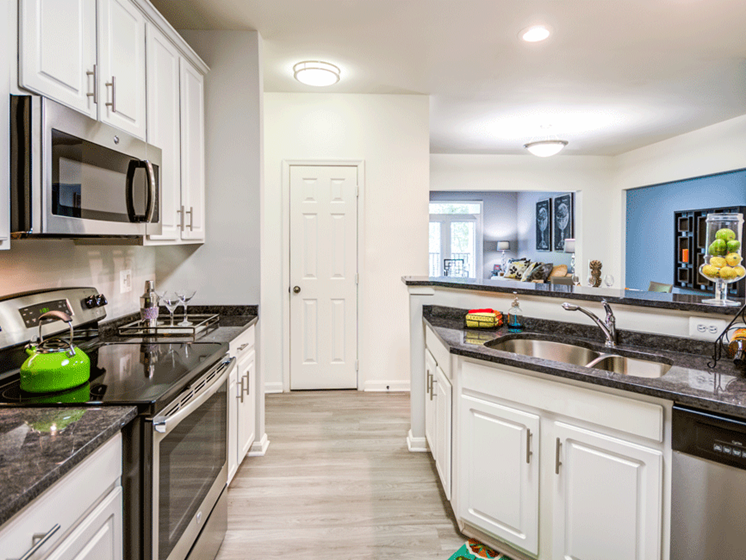 Modern Kitchen at Vivant Woodholme, Pikesville, 21208