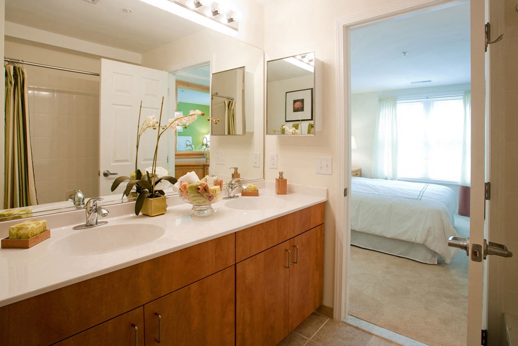 Luxurious Bathroom at Spa Cove Apartments, Annapolis