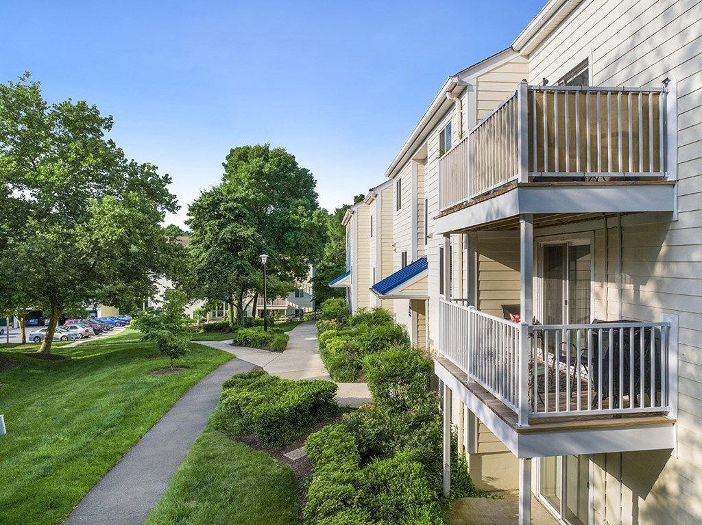 Apartment Balconies at West Woods, Annapolis, MD