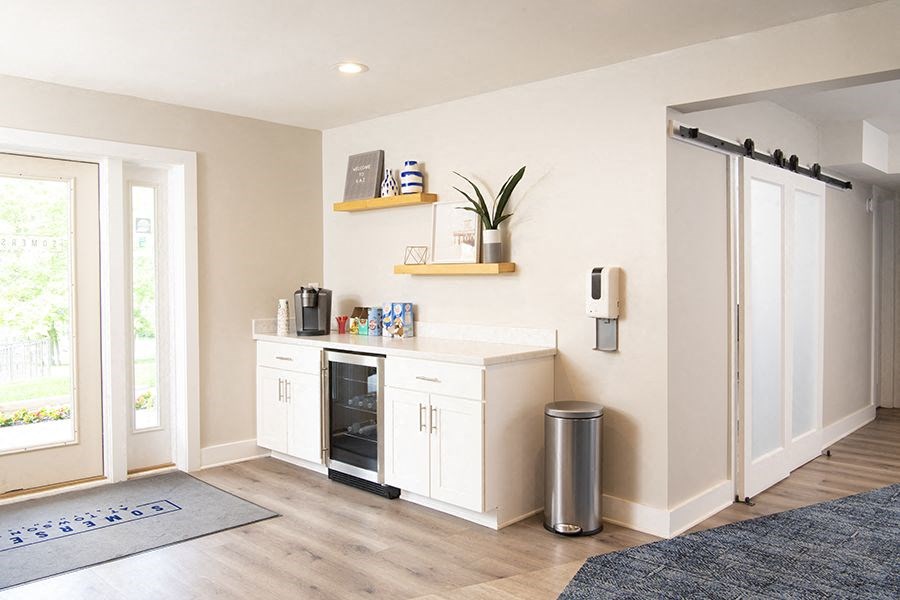 Resident Coffee & Refreshment Station at Somerset at Towson Apartments, Towson