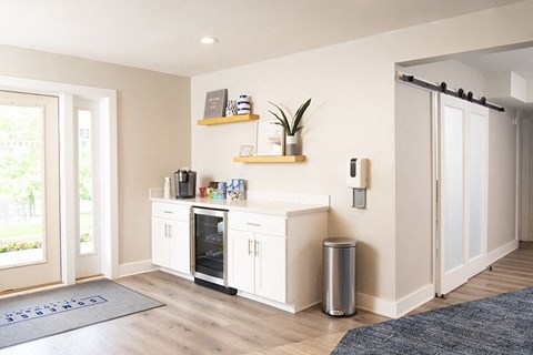 Resident Coffee & Refreshment Station at Somerset at Towson Apartments, Towson