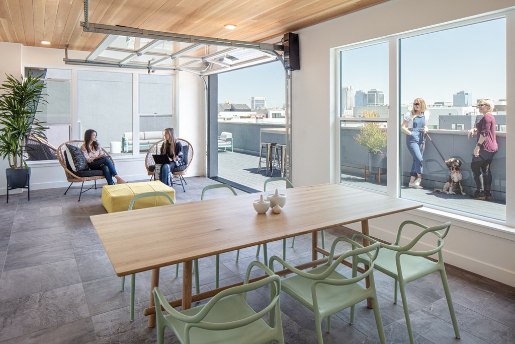 Rooftop terraces with views