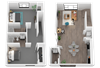 2 Bedroom Townhome