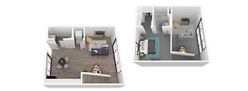 1 Bedroom Loft
