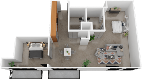 1600 H Street Studio-2 Beds Apartment, Loft for Rent - Photo Gallery 49