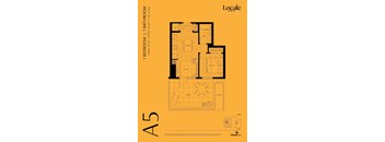 A5 1 Bedroom, 1 Bathroom