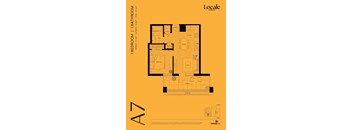 A7 1 Bedroom 1 Bathroom