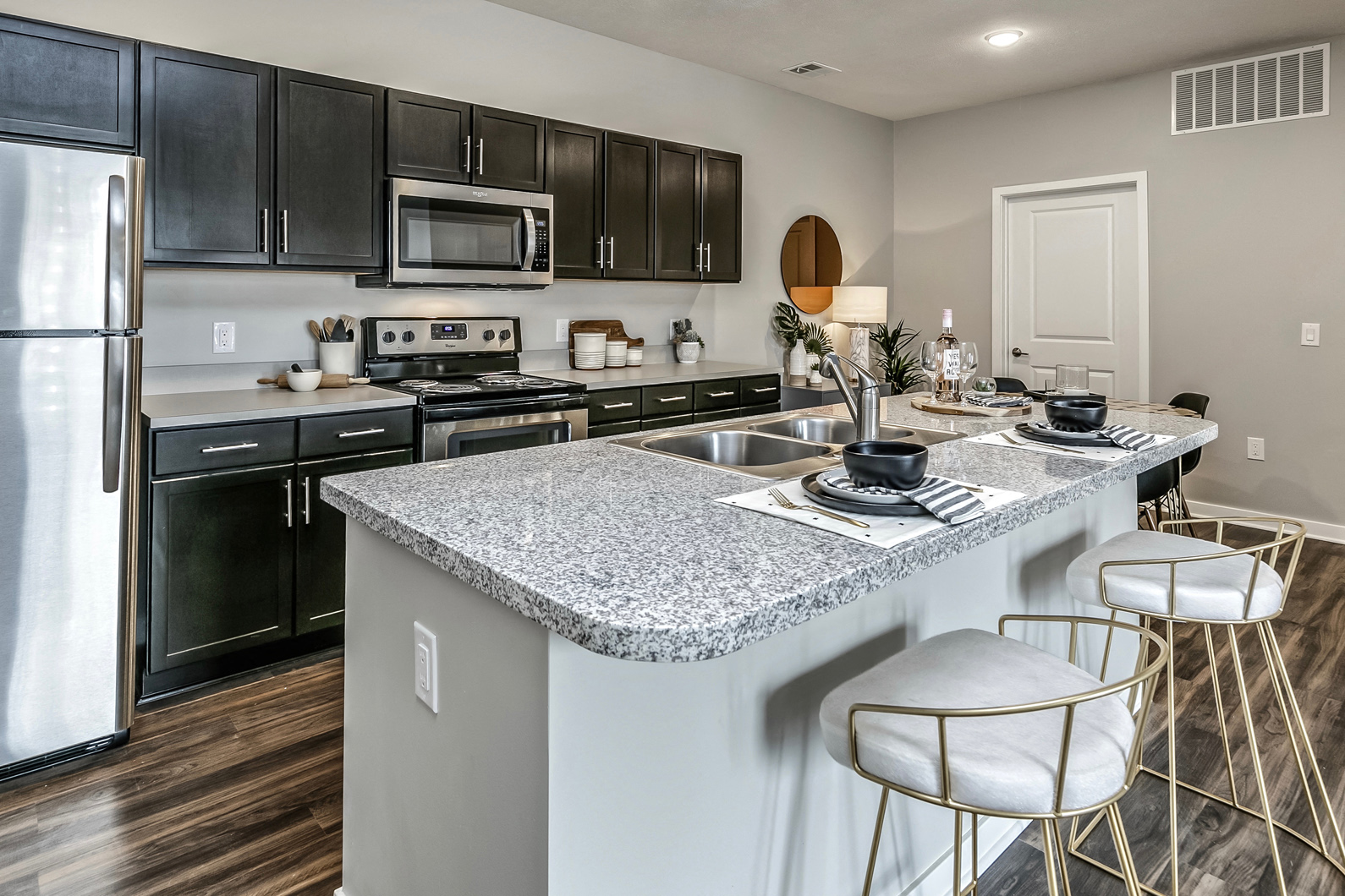 Designer Granite Countertops at Landings, The, Bellevue, Nebraska