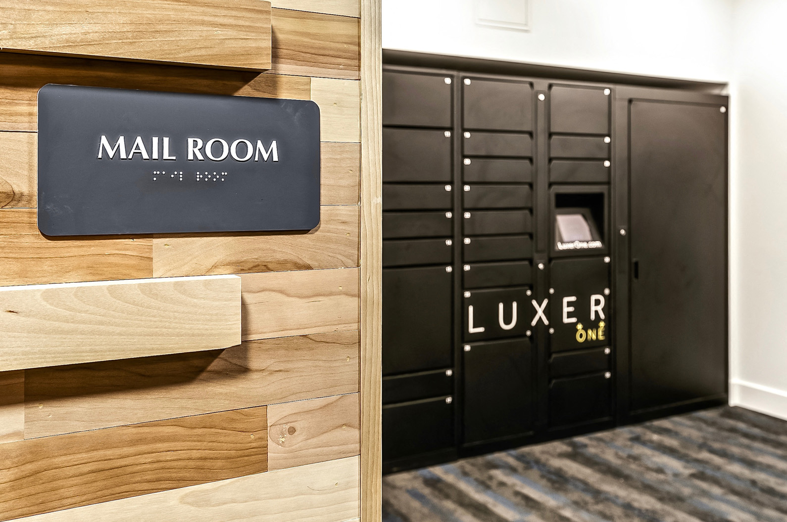 Lockers at 1415 @ The Yard, Omaha