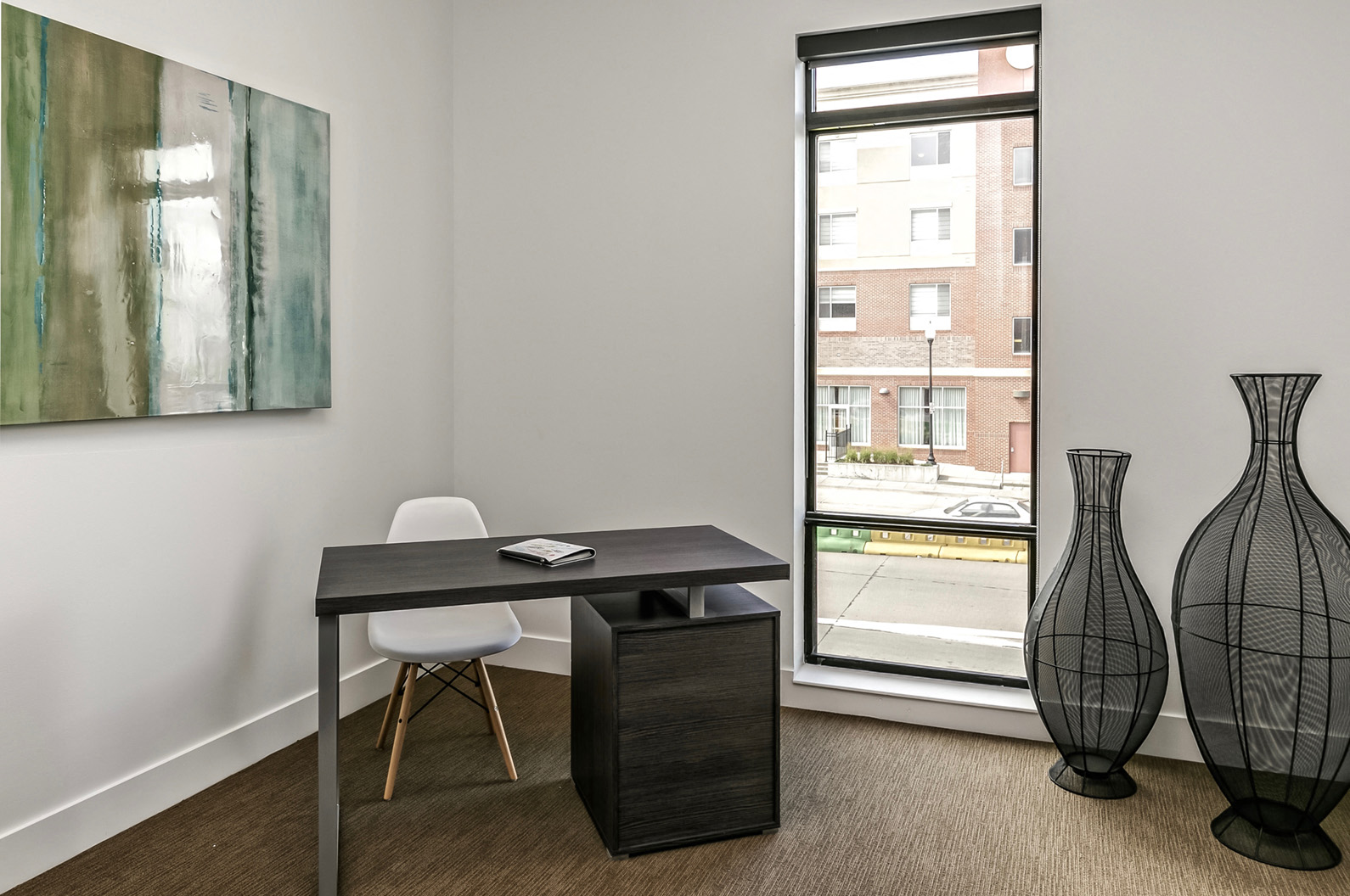 Brightly Decorated Leasing Office at 1415 @ The Yard, Omaha, 68102