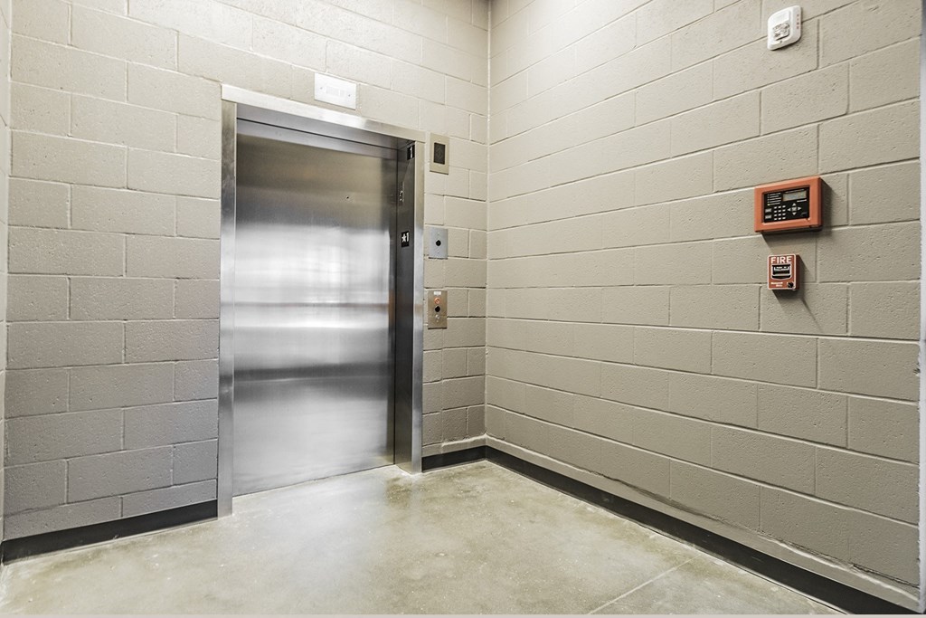 Elevators at 202 Railside in Springdale, AR