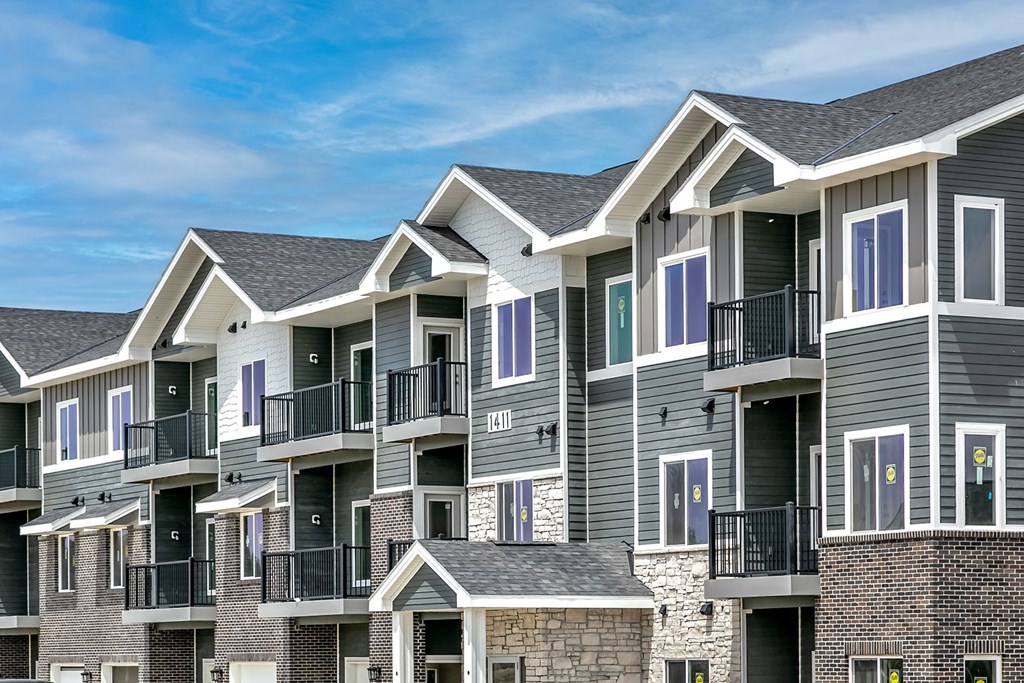 Property exterior at The 8801 in Lincoln, NE