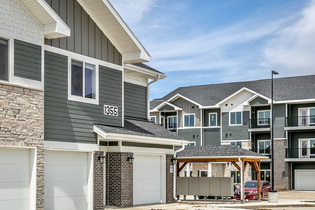 Property exterior at The 8801 in Lincoln, NE