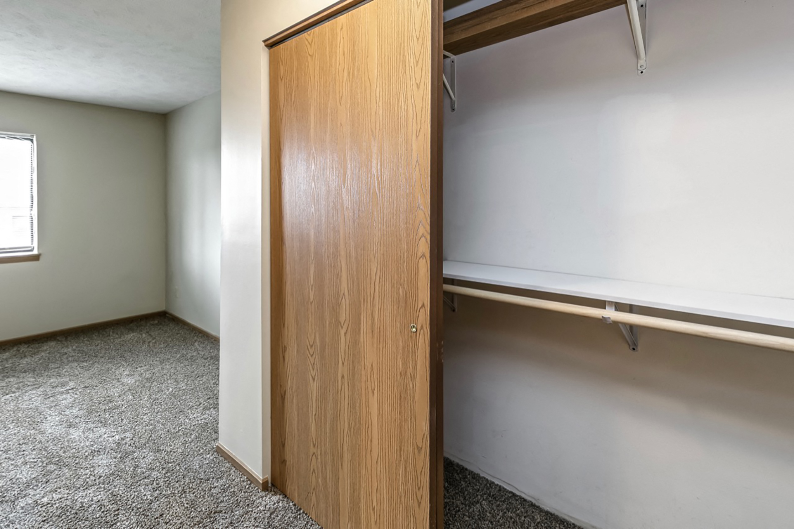 Large closets at Southwest Gables Apartments, Omaha NE